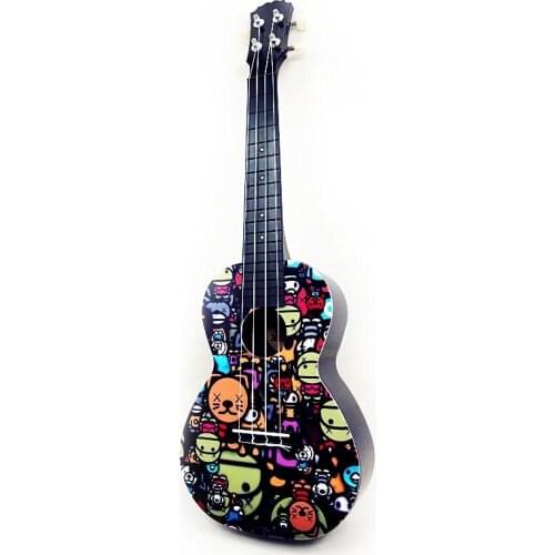 Original Ukulele Body Bariton Kids Barato Acoustic Small Guitar Red Beginner Travel Sports Gift Guitarra Entertainment ZZ50YL