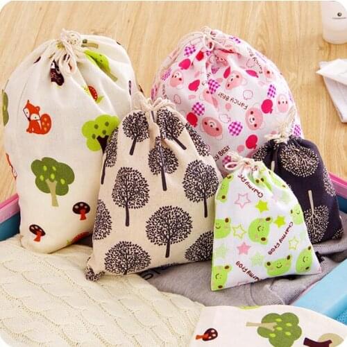 Print Fluid Systems Organizer Bag Tote Tea Drawstring Bags Cloth Bags Travel Storage Bag