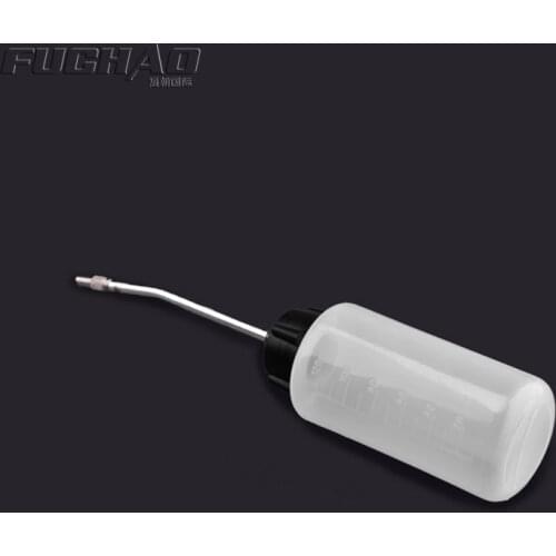 Iron Head Plastic Oiler Refueling Machine Tool Beak Empty Oil Bottle Oiler 120 ML Long Mouth Plastic Oiler