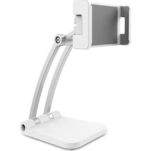 Adjustable Foldable Tablet Stand 360 Degree Rotating Phone Stand Live Streaming Tablet Holder for 4inch to 13inch Tablet phones