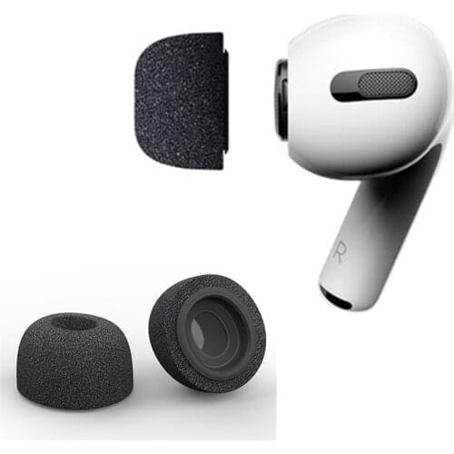 Silicone Air Foam Sponge Ear Tips Buds for Apple Airpods Pro Headphones Accessories Replacement Earphone Ear Buds Earbud