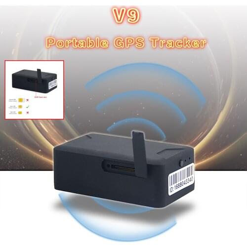 V9 Strong Magnetic Mini GPS Tracker For Car Anti-lost Anti-theft With Long Standby Time SOS Remote Monitoring Low Battery Alarm