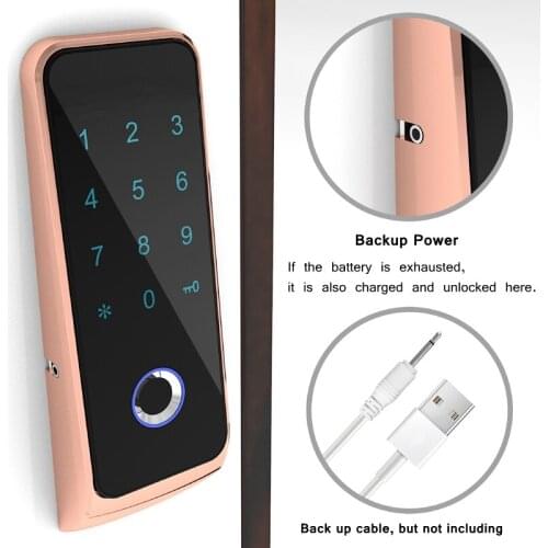Smart Password Cabinet Lock Electronic Door Lock Code Fingerprint File Lock Drawer Lock Password Battery Door Cabinet Lock