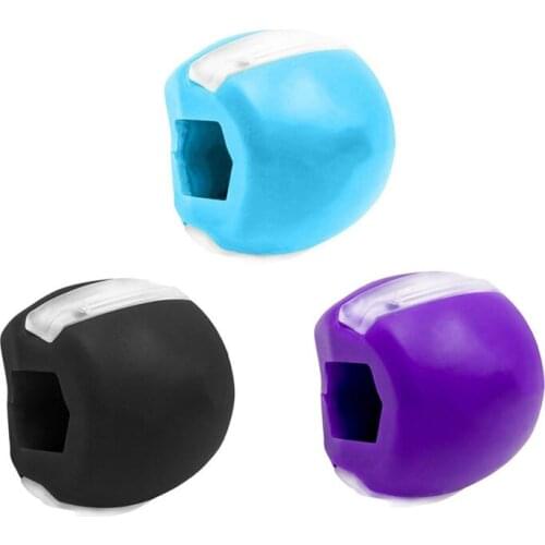 Face Masseter JawLine Exercise Ball Mouth Jaw Muscle Exerciser Chew Ball Chew Bite Breaker Training Face Lift Muscle Fitness
