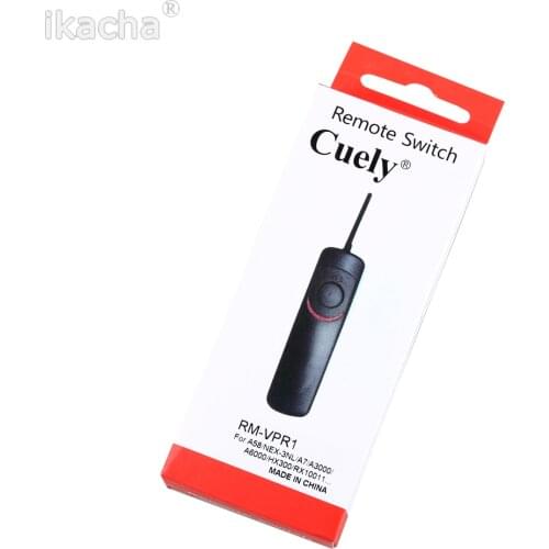 10pcs Wired Remote Shutter Release RM-VPR1 Camera Switch for Sony Alpha A7 A7R A7II A3000 A5000 A6000 SLT-A58 NEX-3NL DSC-HX300