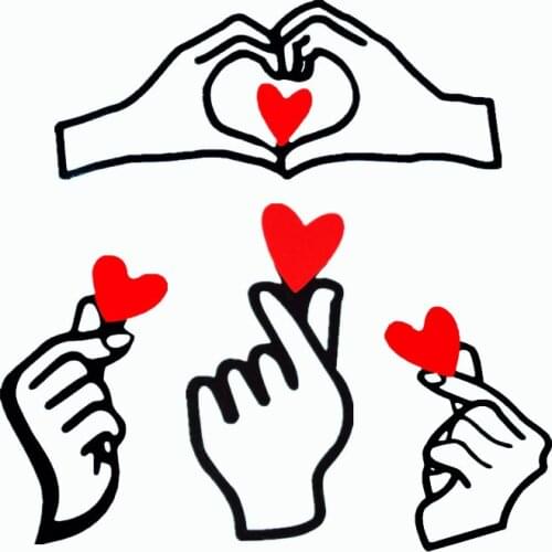 10 Pcs / Pack Cake Insert Card Valentines Day Wedding Birthday Mothers Day Party Decoration