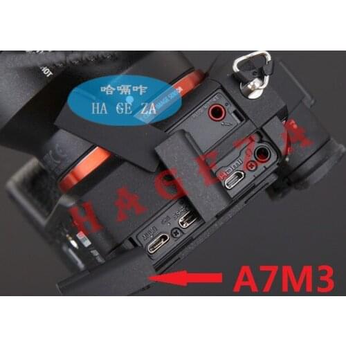 100%New and Original for Sony A73 A7M3 A7III MULTIData interface cover Camera Replacement Repair Part