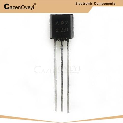 100pcs/lot MPSA92 TO-92 A92 TO92 new triode transistor In Stock