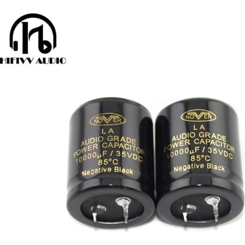 Hifivv audio 10000uF 35V Electrolytic capacitor sk3875 lm1875 capacitor HIFI audio amplifier capacitor free shipping