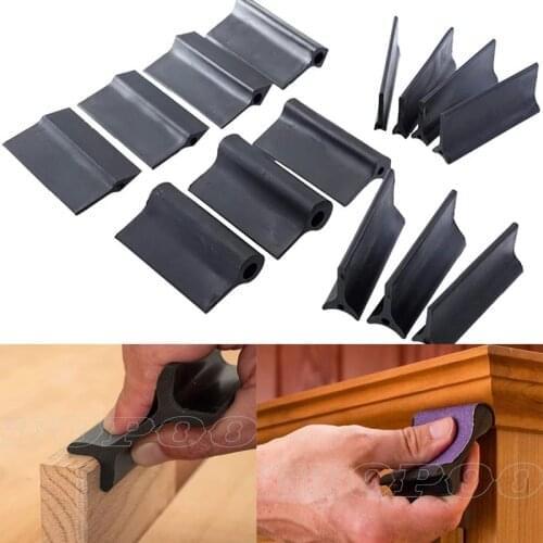 14 PCS set woodwork or leather polishing pad,tools for carving wood,Woodworking Sandpaper mats,14pcs/lot Gauge Carpenter Tools