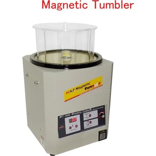1500g Magnetic Tumbler Jewelry Polisher 110V/220V Adjustable Speed Magnetic Polishing Machine Finishing Machine MT-306B