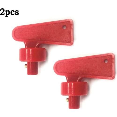 2pcs Spare Keys For Battery Isolator Switch Cut Off Power Kill Key Keys