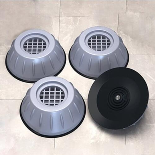 4pcs Washing Machine Anti-vibration Mute Protection Mat Universal Anti-skid Foot Pad Dryer Bath Mats Bathroom Tool Для Ванной Ко