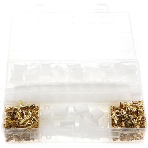 580pcs 50 Sets of 2.8mm 23469 Pin Terminal Connector for Automobile and Motorcycle