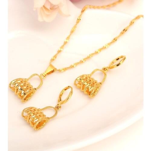 Bangrui Gold Color PNG Pendant & Necklaces for Women,Papua New Guinea Bilum Jewelry african women girls Gift