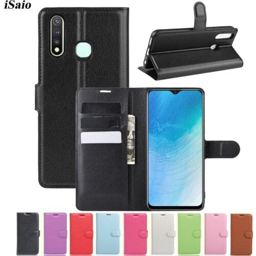 For Vivo U3 Y5S Y19 Wallet Case Leather Cover for Vivo Y19 U3 Y5S Flip Mobile Phone Case TPU Back Cover with Card Holders Funda