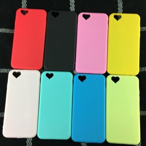 Colorful Heart Soft Silicone For iPhone 6 plus Phone Case Color proctive cover for iphone 6s plus
