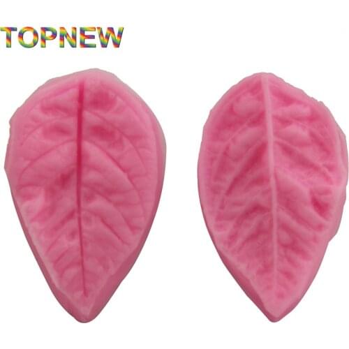 2pcs leaf shape silicone soap mold,Fondant Cake Decorating styling Tools, bakeware,cooking tools kitchen accessories 2297