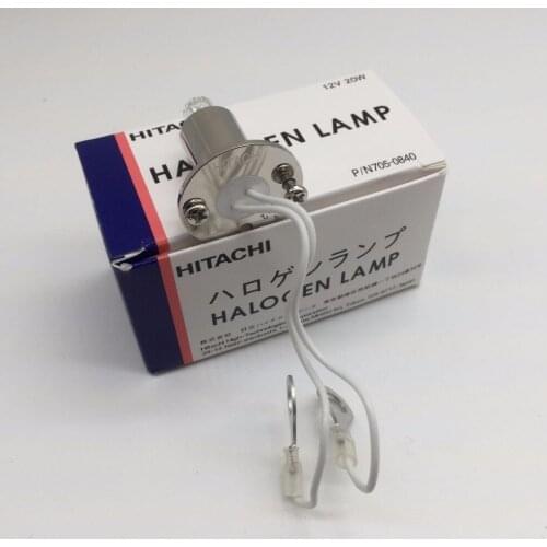 P/N 705-0840 12V 20W UV 12V20W wire leads halogen light bulb Hitachi