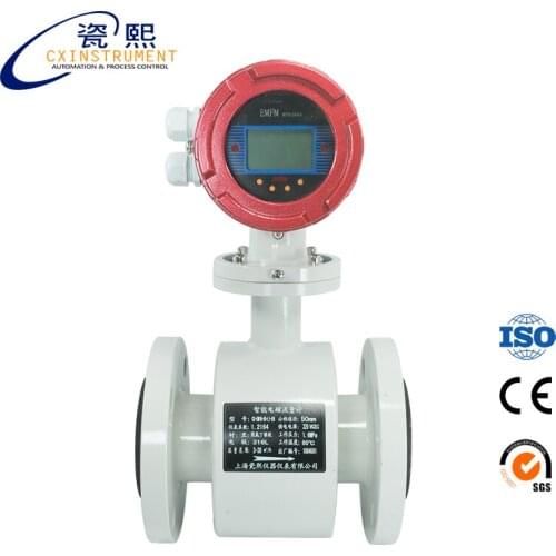 Water Meter Flow Meters DN15 diameter and 4-20mA Output Magnetic flow meter