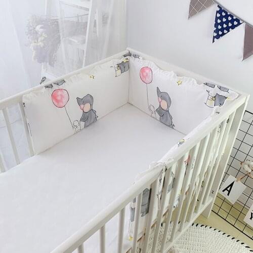 1pcs U type 180cm Length 30cm height Bedding Infant kit berço Bumper Baby Bedding Set Cotton Infant Room Decor