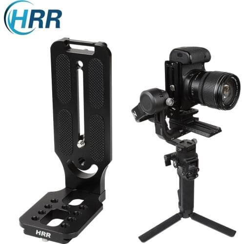 DSLR Camera L-Bracket Vertical Horizontal Switching Tripod Head Quick Release Plate Arca Swiss for Canon Nikon Sony Stabilizer