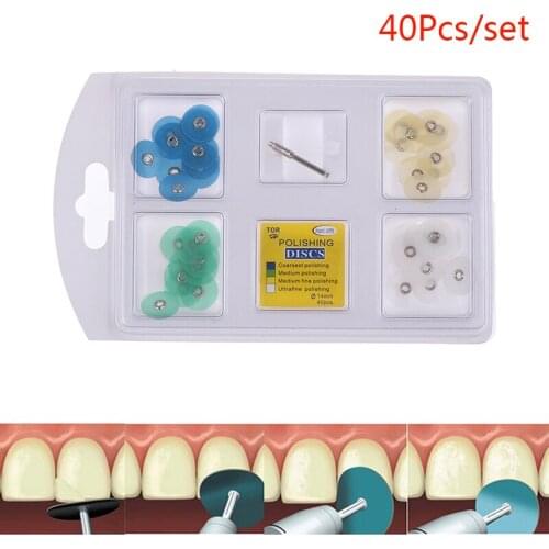 HOT!! Dental Finishing And Polishing Discs Polishing Strips Mandrel Set Dental Supplies Resin Filling Material For Dentistry Lab