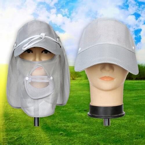 Multifunctional Hat Anti-ultraviolet Comfortable Ventilated Head Face Cap Jungle Fishing Hunting Sunscreen Hat for Outdoor Sport