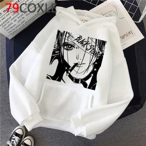 Nana Osaki hoodies women hip hop Oversized women sweatshirts hoody harajuku