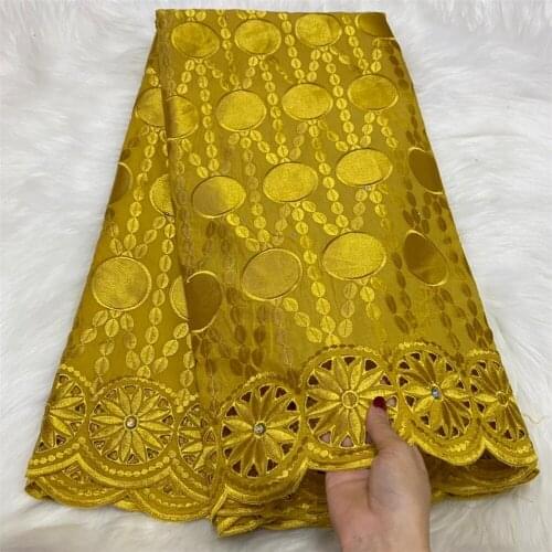 Latest swiss lace fabric african lace fabric 2021 high quality lace 100%cotton embroidery nigerian dry lace dubai fabric 5yards