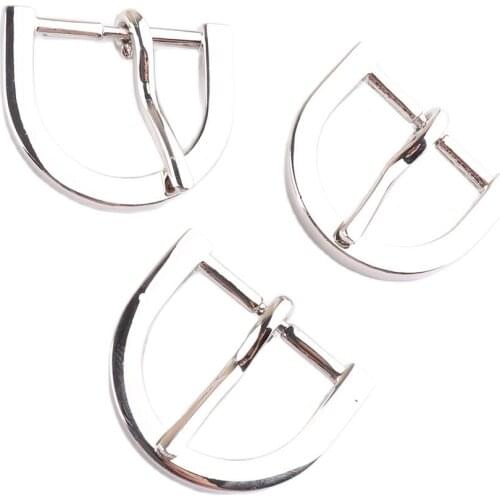 Belt buckle 25mm(1inch)Silver With pin for Leather Craft Ribbon Bag Shoe Strap Belt Sewing Garment DIY Accessories Decoration