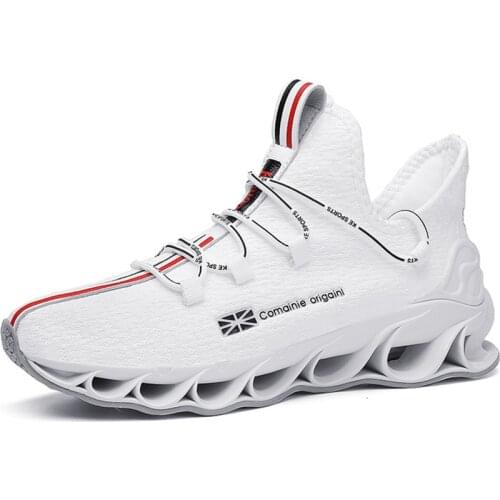 RASMEUP Men Spor Shoes White Sneakers Breathable Mesh Outdoor Athietic Shoe Light Male Casual Shoes Zapatillas Hombre Deportiva