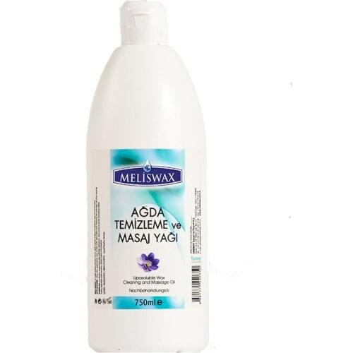 Meliswax Waxing Cleaning and Massage Oil Normal 750 ML