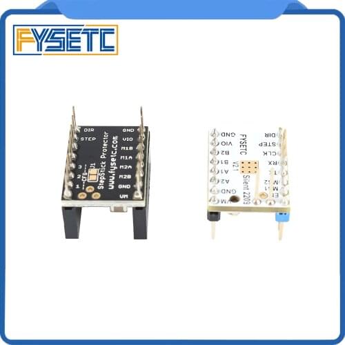 TMC2209 v3.0 Stepping Motor Driver Stepsticks Mute Driver With Silent Step Stick Protector Motor Driver VS TMC2208