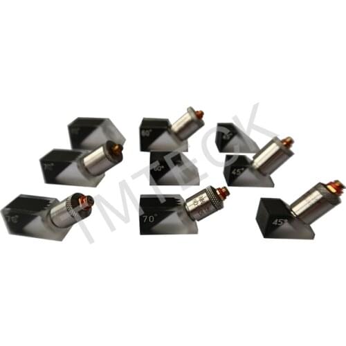 TWB Angle Beam probe Tru-Sonic Transducer with composite material crystal have high performance and high sensitivity