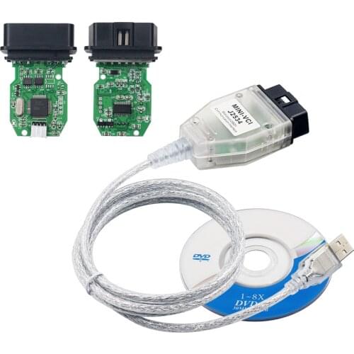 High quality MINI VCI OBD2 TOYOTA TIS J2534Toyota car Diagnostic Cable Standard communicate interface with software free ship