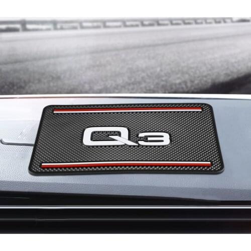 1pcs Car Anti Slip Mat Phone Holder non slip Pad Non-Slip Mat For Audi Q3 2017 2018 Accessories Car Styling