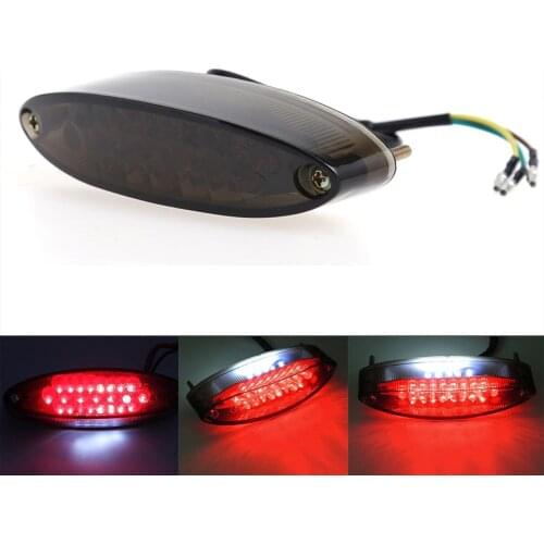 12V 28 LEDs Motorcycle Brake Light ATV Dirt Bike Brake Stop Running Tail Light Universal for Motorcycle