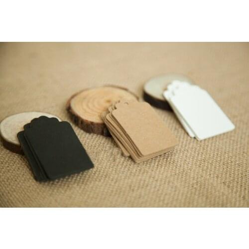 500pcs 5*3cm Flower Head Brown Kraft Paper Price Tags DIY Gift Tags For Handmade Cake/clothing/Wedding/Party Gift Bags/boxes