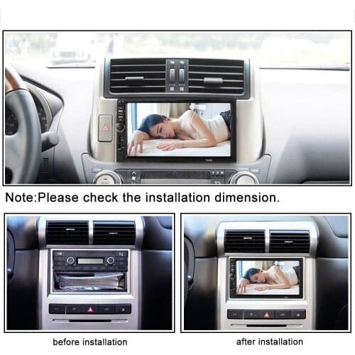 7" Car Video MP5 Player Automagnitola 2-din Car Radio Multimedia FM/USB/AUX/BT Can Charge for Mobilephone USB Devices