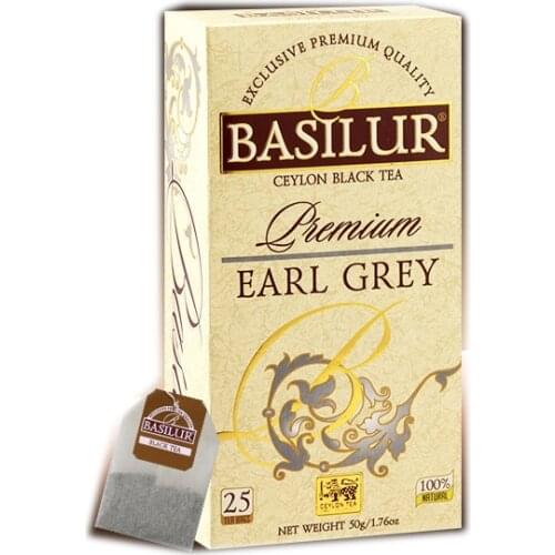 Free shipping Basilur Bo Ceylan Preferred Earl Black Tea Bag 25 bags of tea earl grey Earl Tea Black Tea Tea Bag