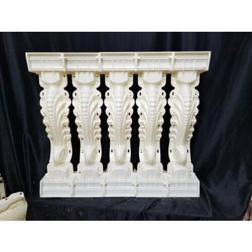 ABS plastic mould railing roman pillar column home decoration garden concrete baluster molds Building mould