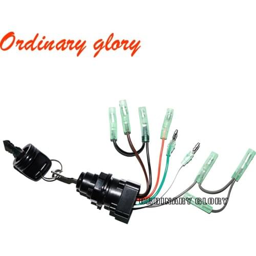 Key Switch Ignition for Suzuki Outboard Engine Motors Parts 37110-92E01 37110-99E01 37110-99E00