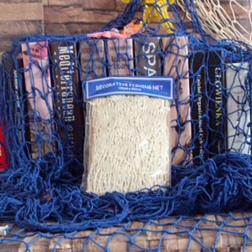 Creative Fashion Fishing Net Sea Shell Starfish Home Decoration The Mediterranean Sea Style Wall Stickers Big Wall Hangings