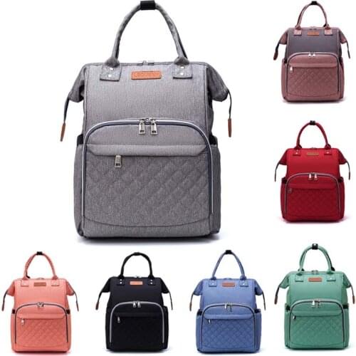 Lequeen Backpack Travel Nursing Bag Diaper Bag Multiple Portable Nappy Bag For Baby Stroller