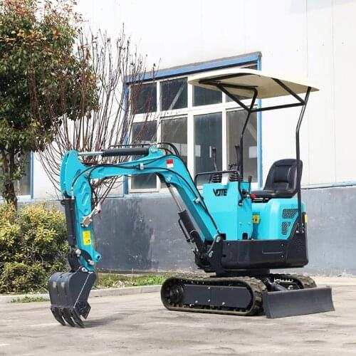 EPA Euro 5 displacement mini excavators 1 ton micro digger machine mini digger mini excavator