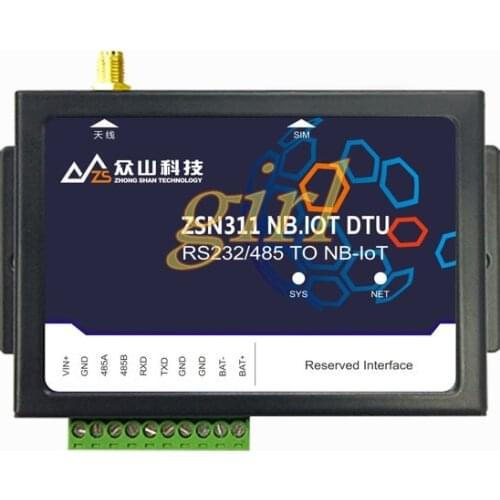 Internet of things module |NB-IOT DTU/RTU| supports RS485-232 serial port ZSN311 intelligence