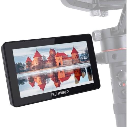 FEELWORLD F6 Plus 5.5 Inch On-Camera Field Monitor Kit 1920*1080 Pixels HD IPS Touchscreen for Camera Camcorder