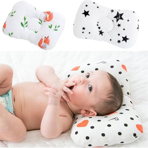 Warmom Newborn Baby Shaping Cushion Babies Newborn Washable Sleep Neck-Support Pillow Infant Nursing Shape Pillow for Kids