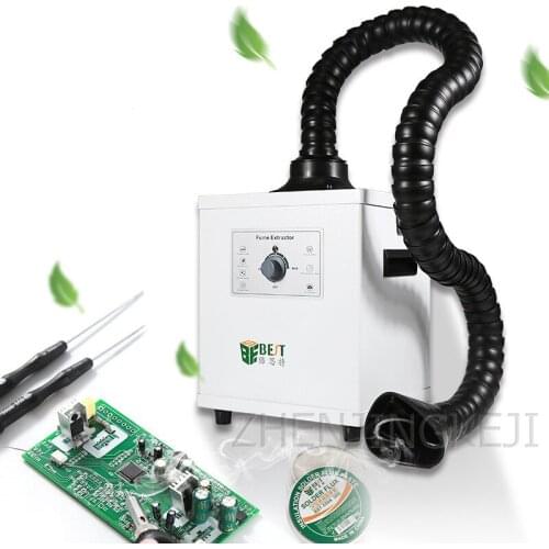 Solder Smoke Purifier Electronic Soldering Iron Smoking Instrument Strong Suction Air Purification Smoke Filter Welding Filter